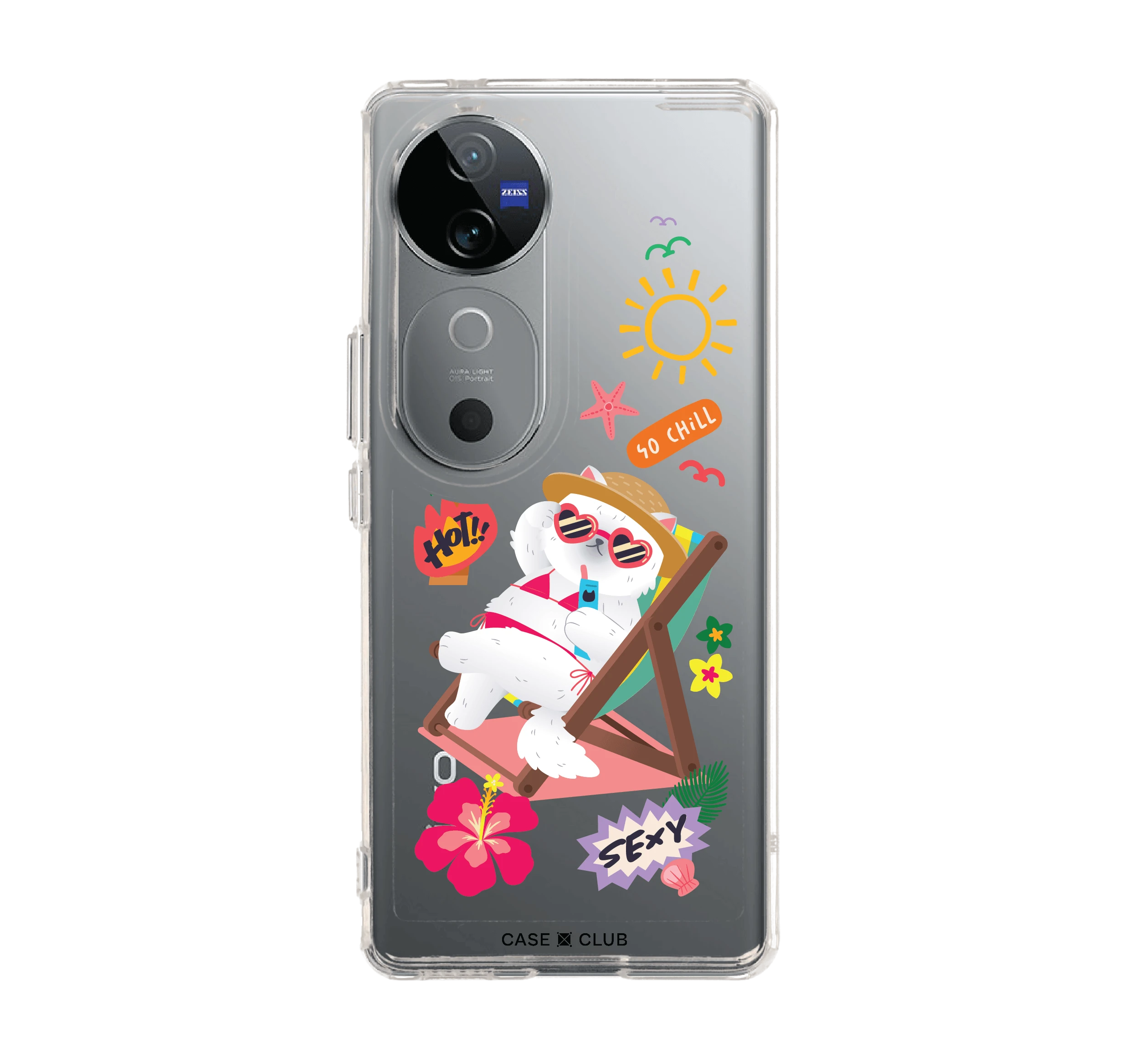 เคสใส vivo v40 5g น้องเหมียวบิกินี่สุดแซ่บ